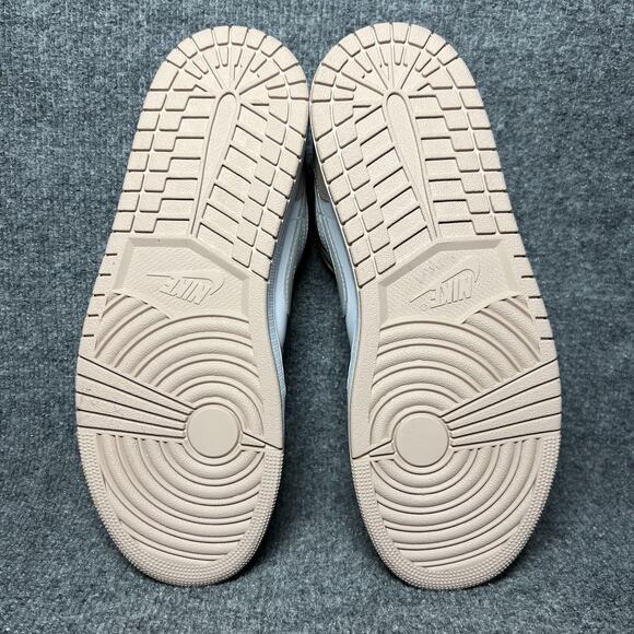 Sz 12 Nike Women's Air Jordan 1 Low 'White/Particle Beige' (DC0774-120) New - Picture 7 of 9